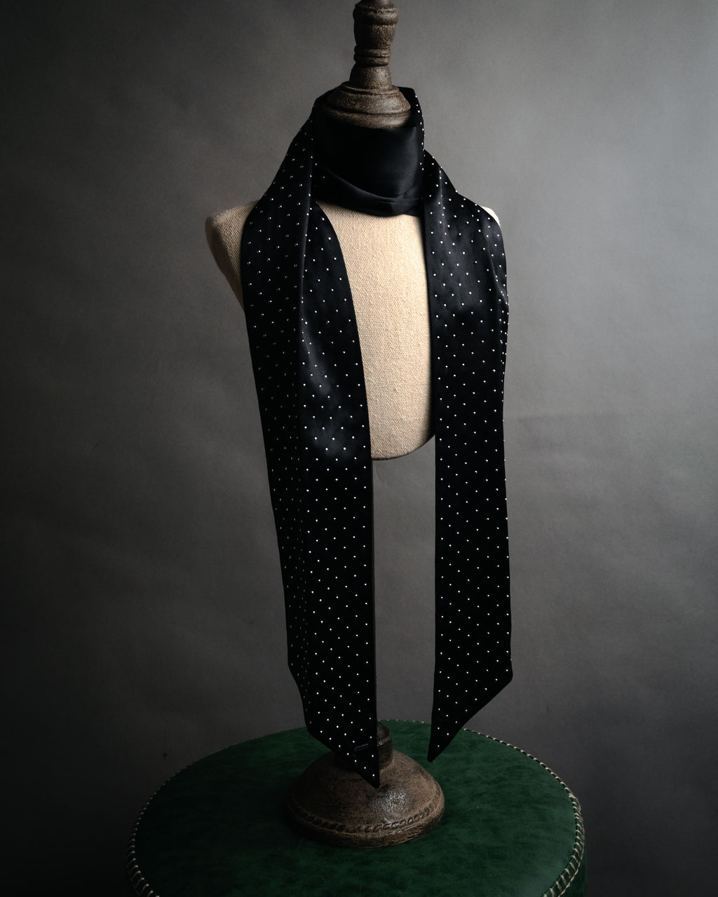 –SPECIAL– “SAINT LAURENT PARIS”
2013-2016 Studded silk ribbon tie