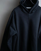 "BALENCIAGA" Oversized poncho flare silhouette hoodie