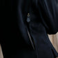 "HERMES" Darted shape no collar back zip jacket