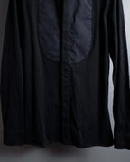 "FENDI" Pick stitch design fly front shirt