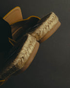 “Sergio Rossi” 2017-2023 suede sr1 espadrille slide sandals