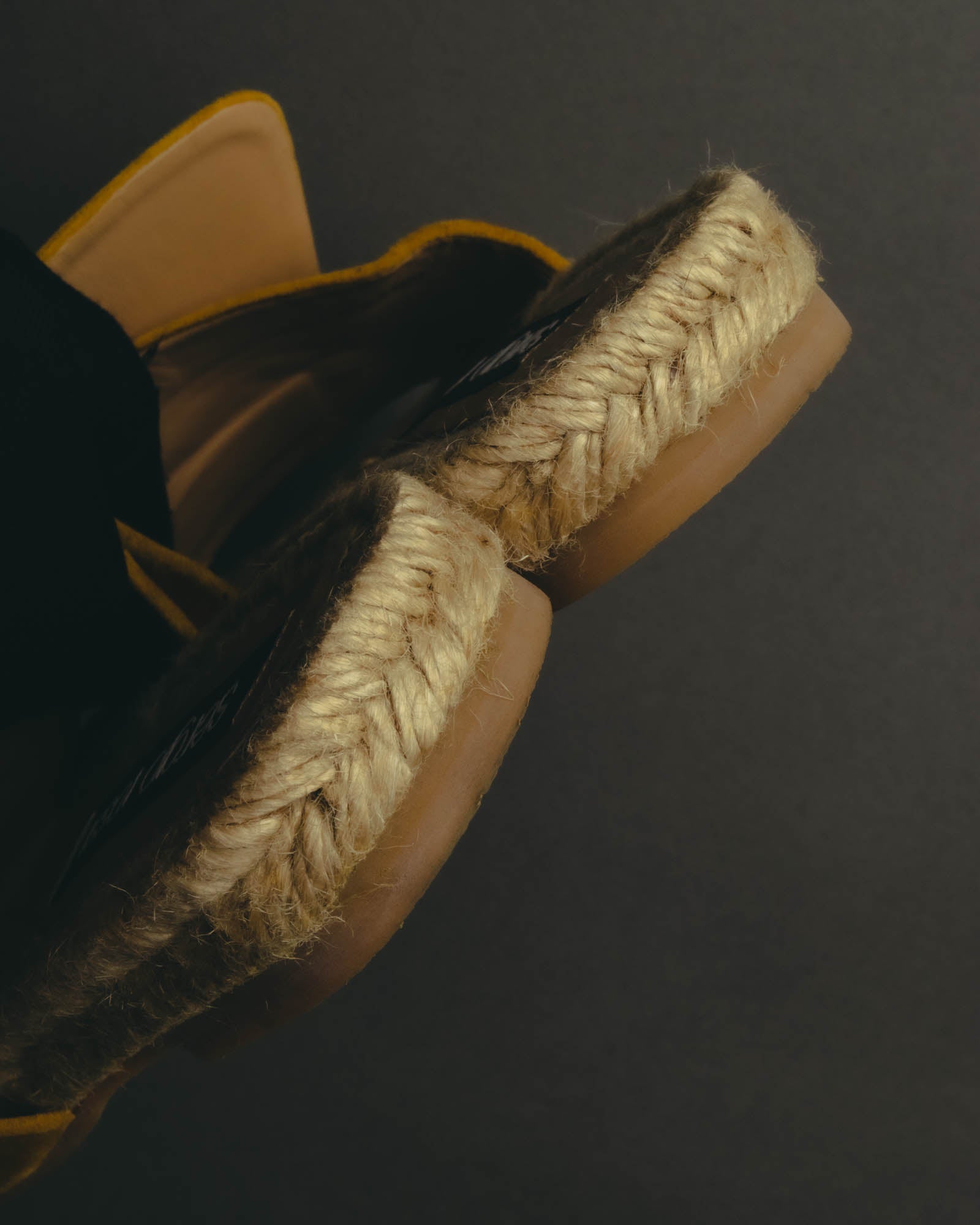 “Sergio Rossi” 2017-2023 suede sr1 espadrille slide sandals
