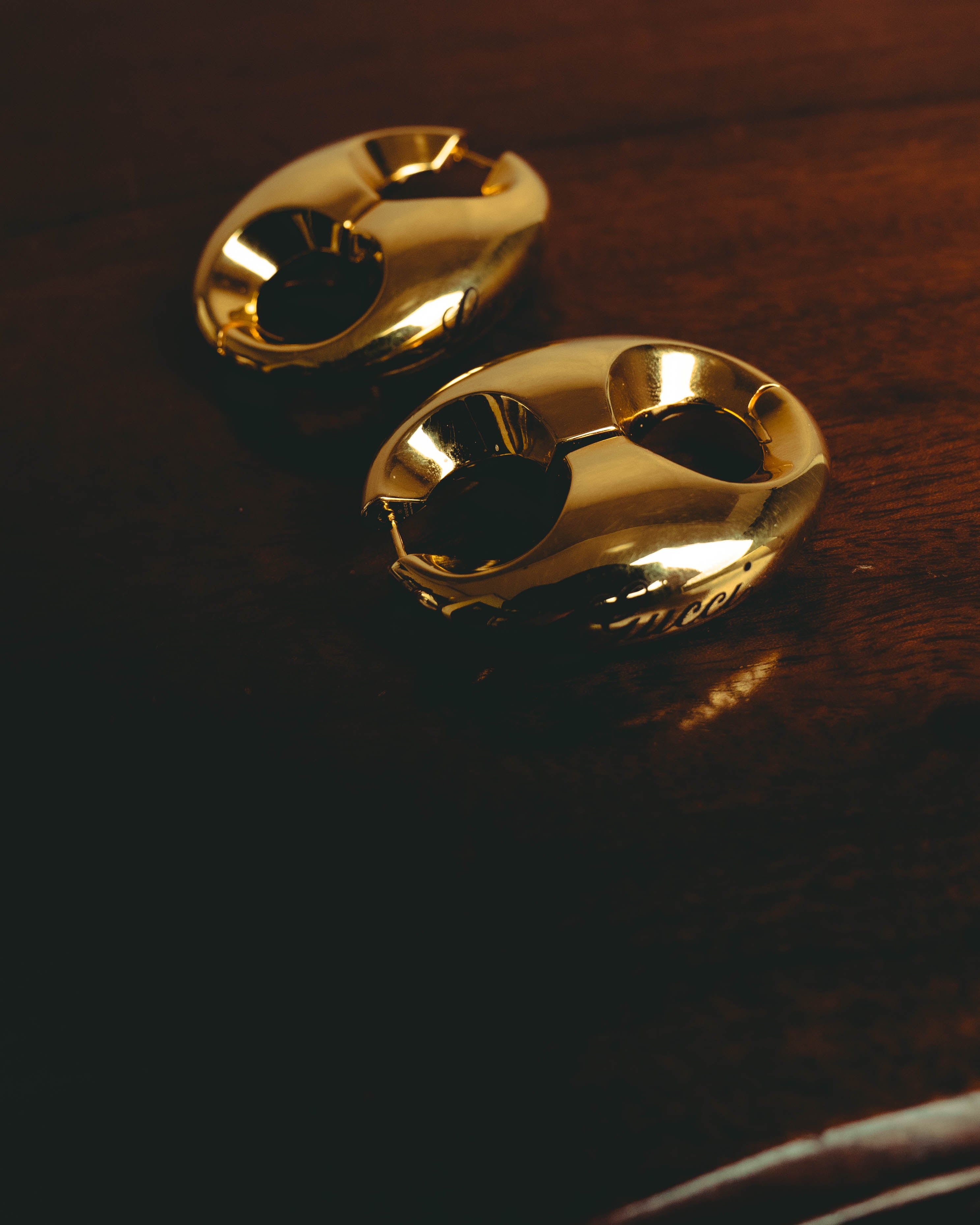 –SPECIAL– "GUCCI" Sculptural marina chain pierce