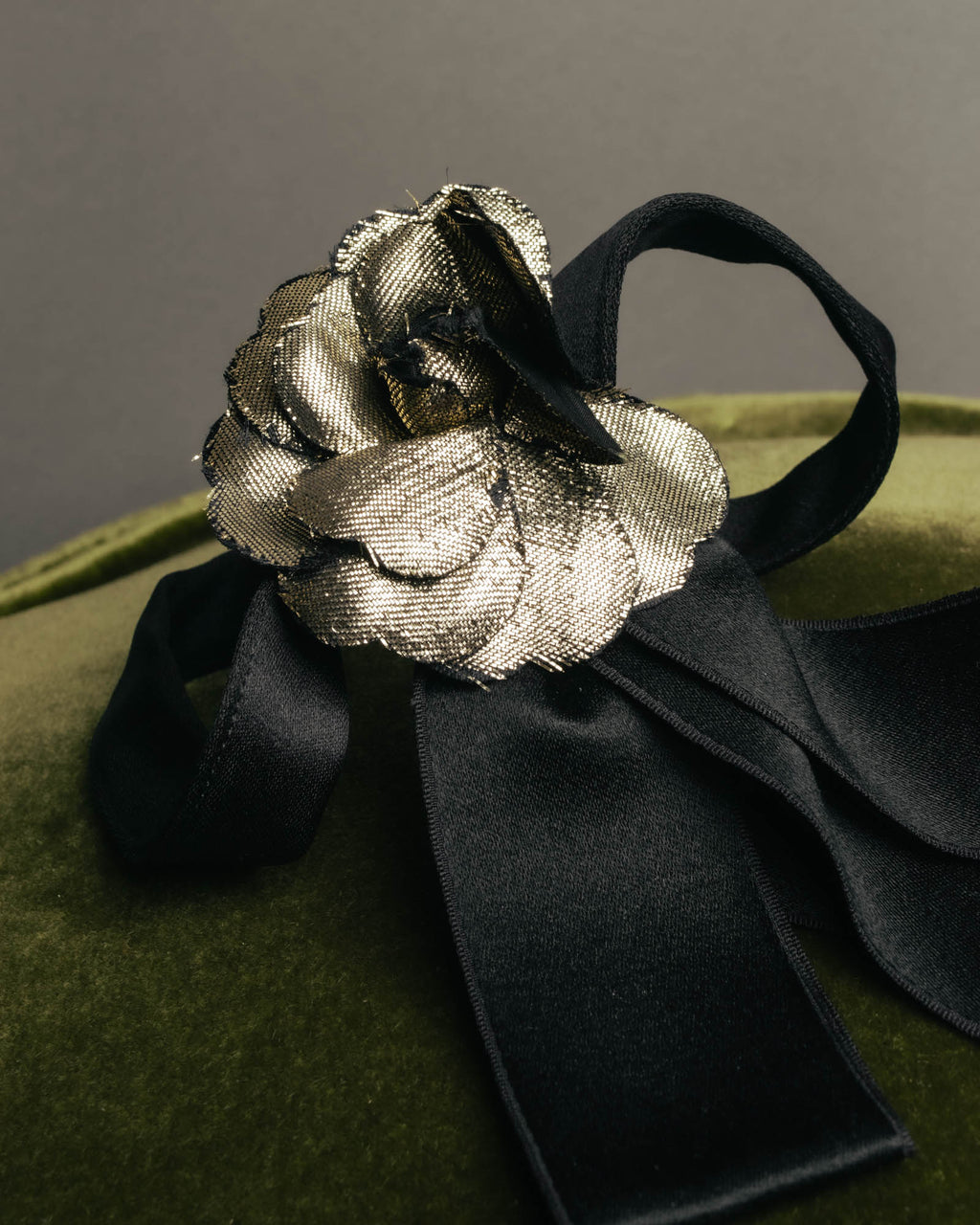 “CHANEL” 2010’s-2020’s camellia ribbon choker