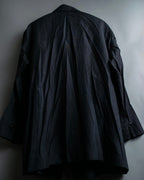 “ISSEY MIYAKE” wrinkle processing oversize tailored jacket