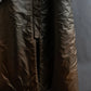 "FENDI JEANS" Hood design belted gradation color long nylon down coat