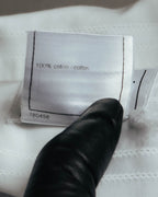-SPECIAL- “CHANEL” 08 Cruise Collection Sheer cotton stand collar shirt