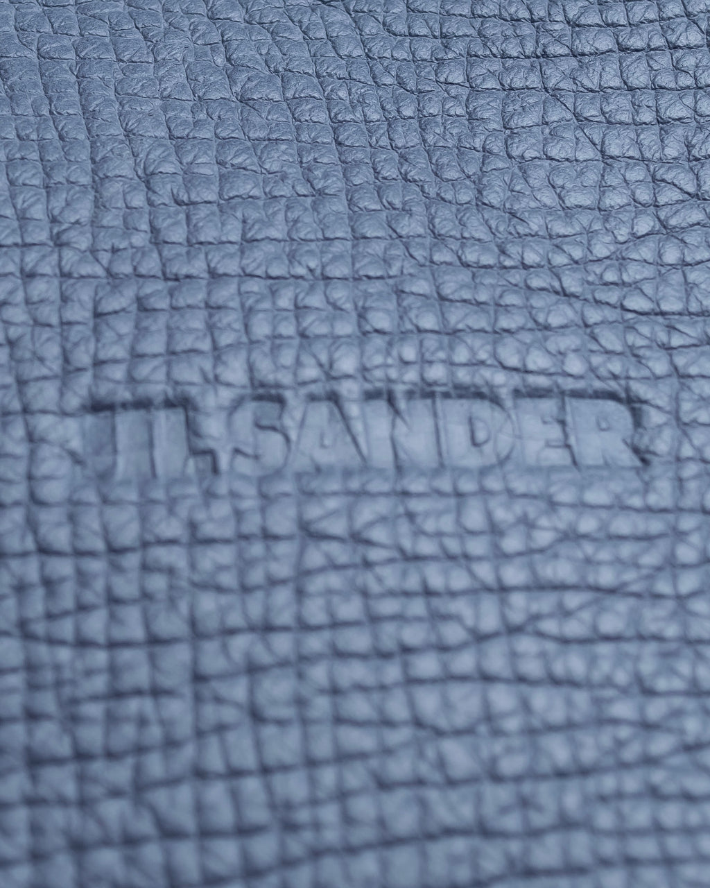 “JIL SANDER” beautiful sky blue leather shoulder bag
