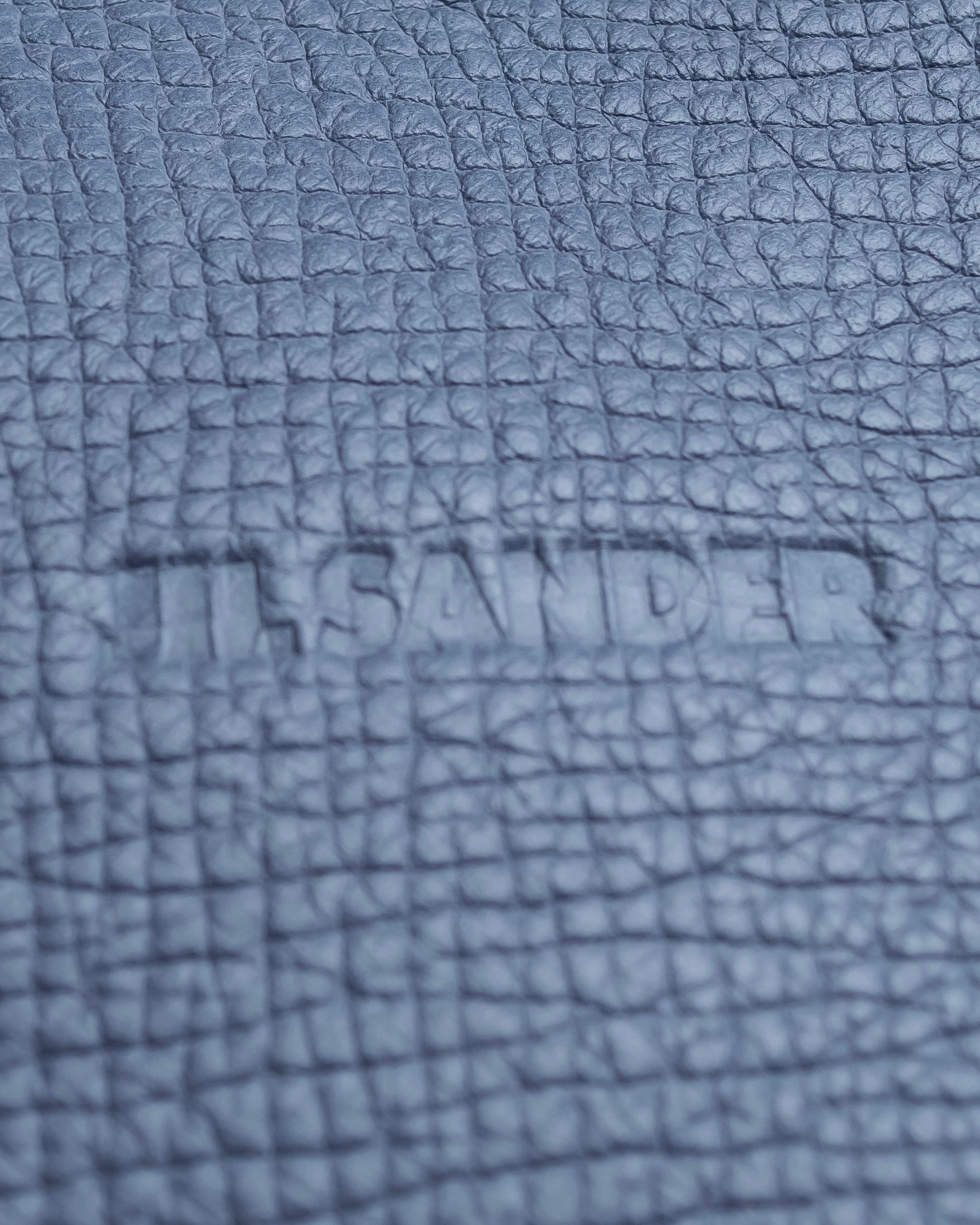 “JIL SANDER” beautiful sky blue leather shoulder bag