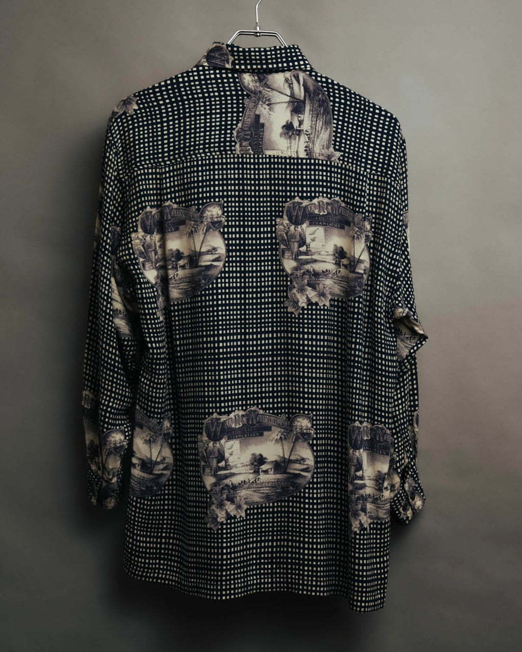 –SPECIAL– “Christian Dior” 80’s-90’s archival toile print shirt