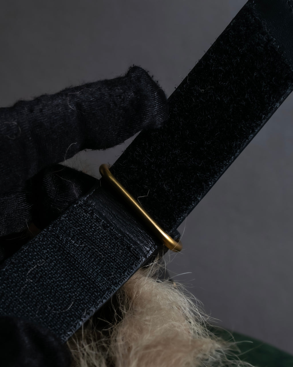 "GUCCI" Horsebit design Princetown heeled loafers