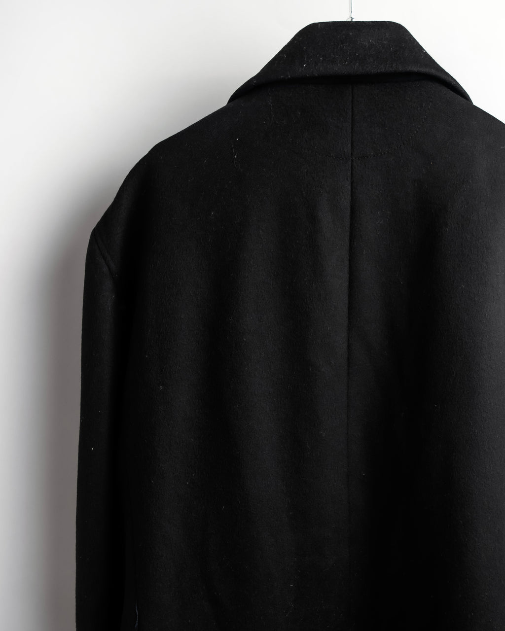 "ARMANI EXCHANGE" Sloth latch design stand color mid-length coat