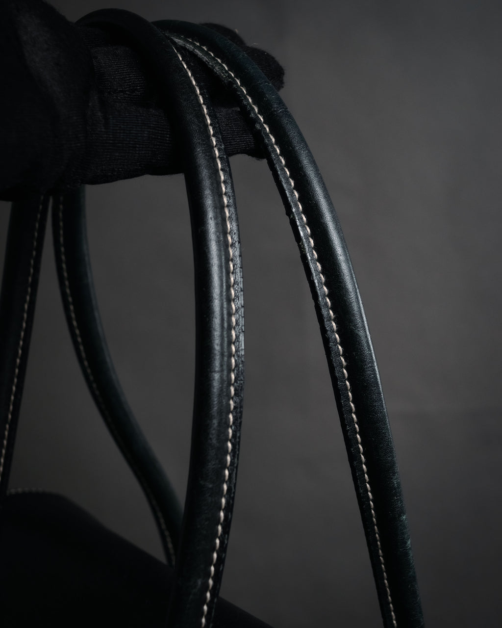 “Salvatore Ferragamo” 90's–00's Gancini leather handbag