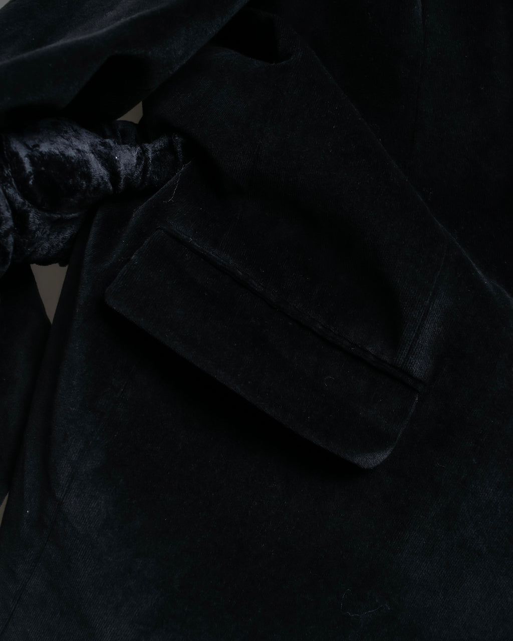 "Vintage beautiful velor tailored jacket"