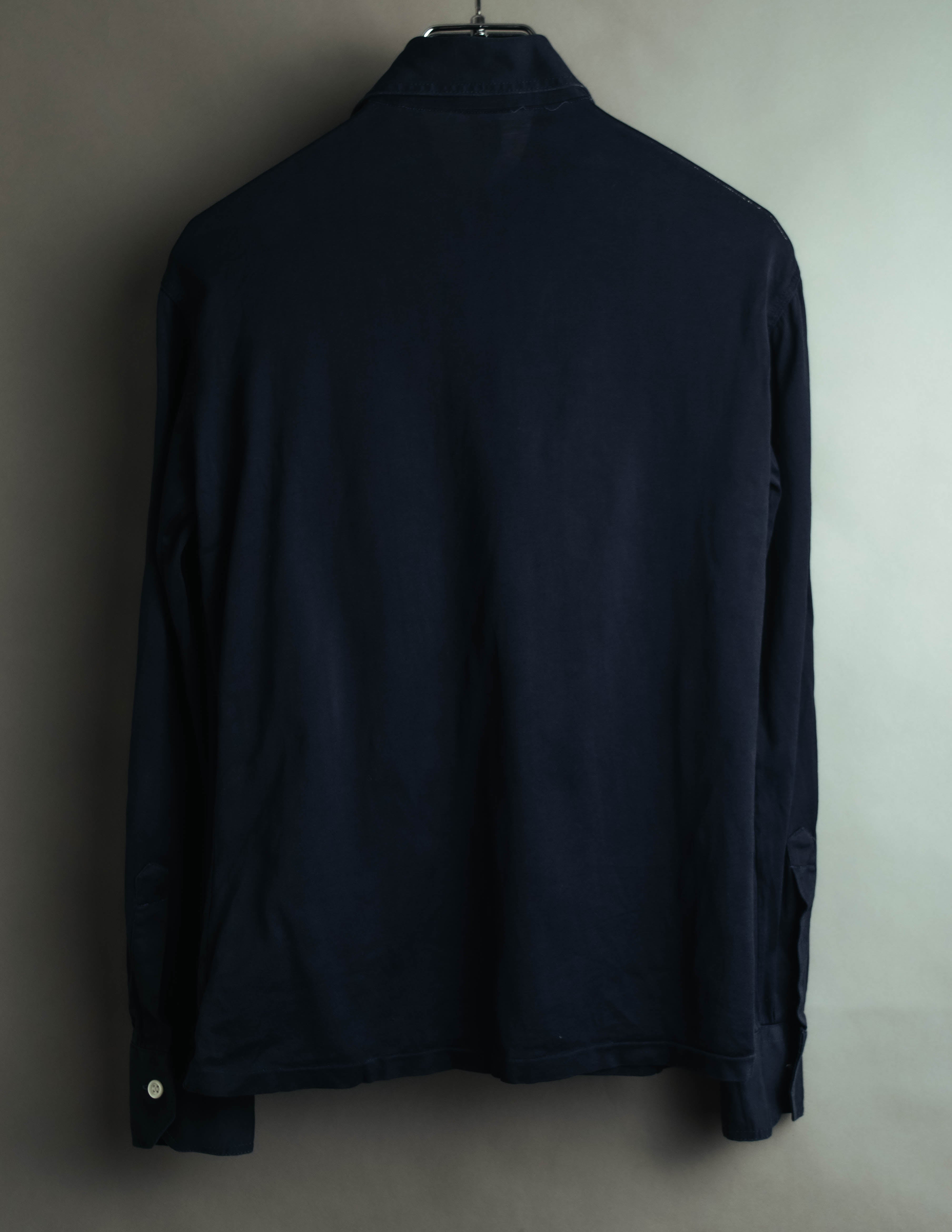 "CÉLINE" 70's-80's Sulky logo embroidered long sleeve shirt