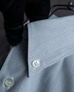 "COMME des GARCONS HOMME DEUX" Striped button-down shirt