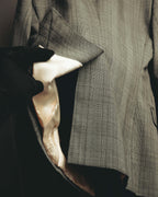 -SPECIAL- “GUCCI” 2019-2021 Glen check double-breasted wool suit
