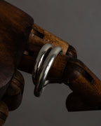 "HERMES" Vertige polished silver 925 ring