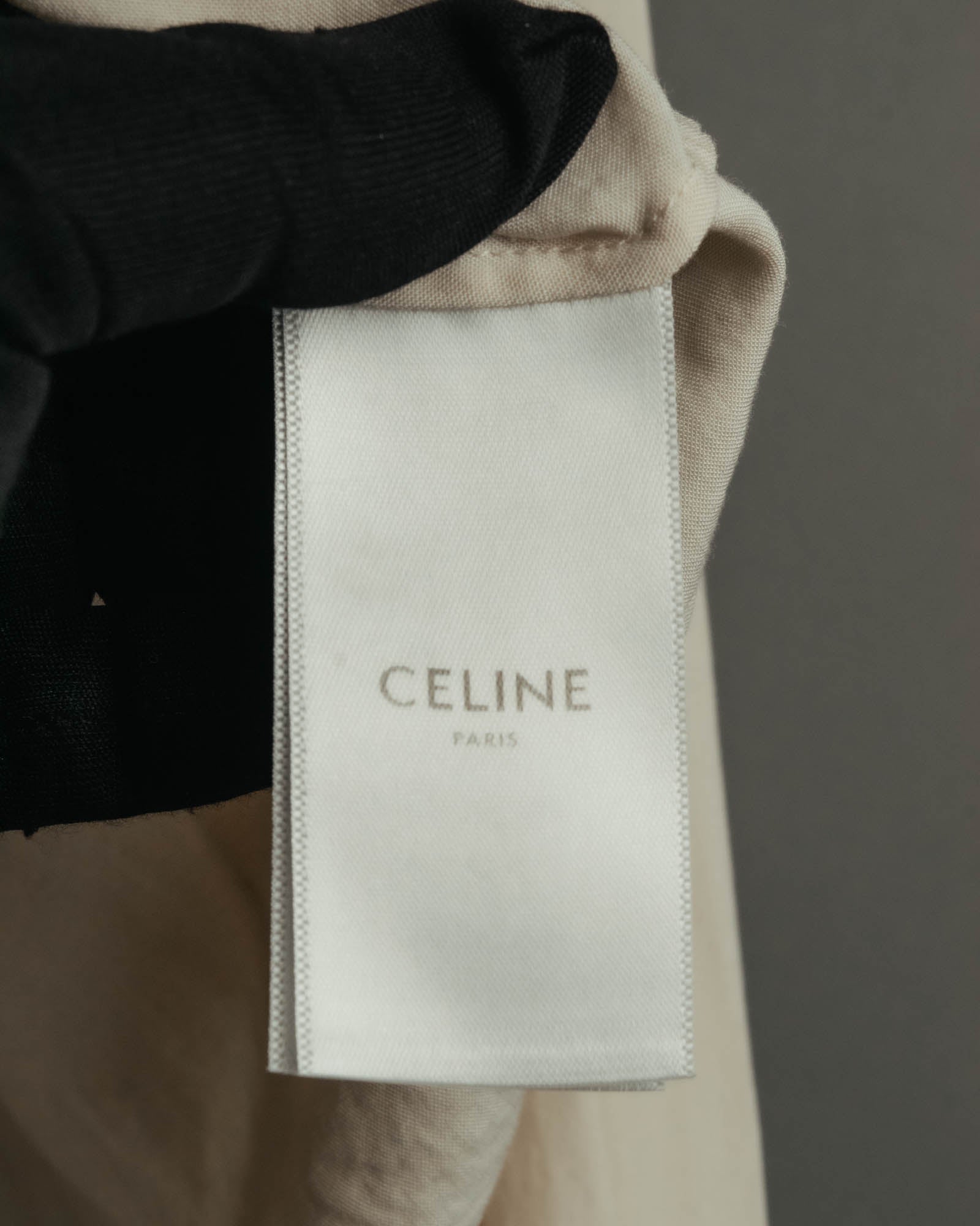 “CELINE” 2019-2024 Short length viscose shirt