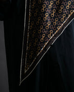 “GUCCI” Horse bit printed diamond scarf