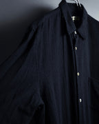 "COMME des GARCONS" 94AW Straight silhouette wool shirt dress