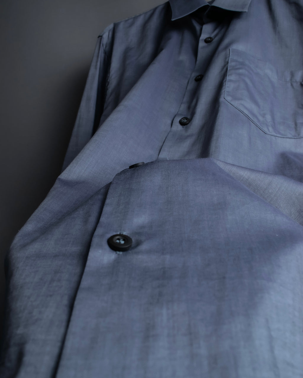 “PRADA” Bicolor back designed dress shirt