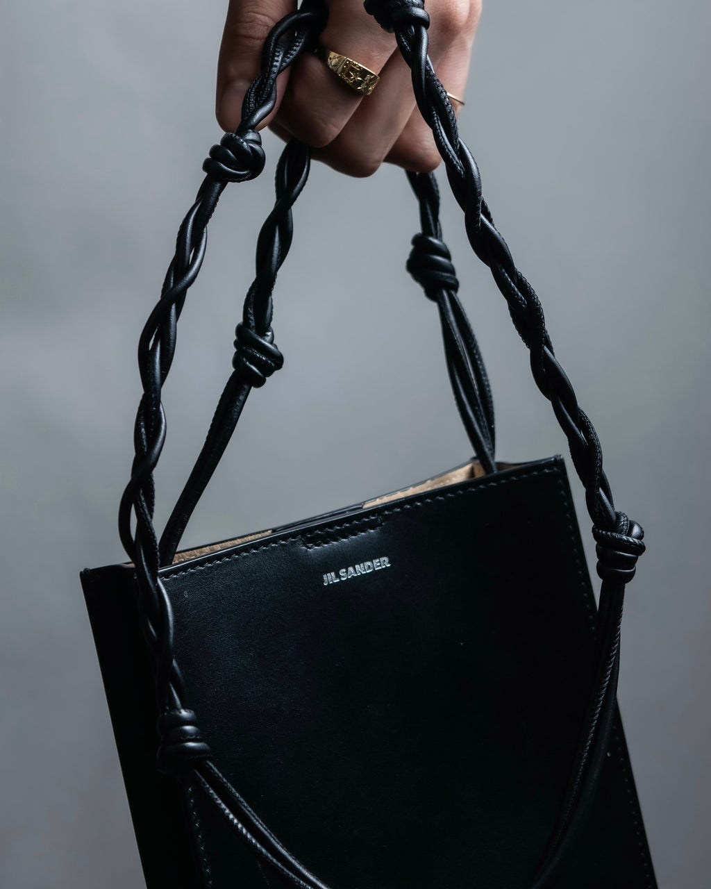 "JIL SANDER" tangle small square shoulder bag
