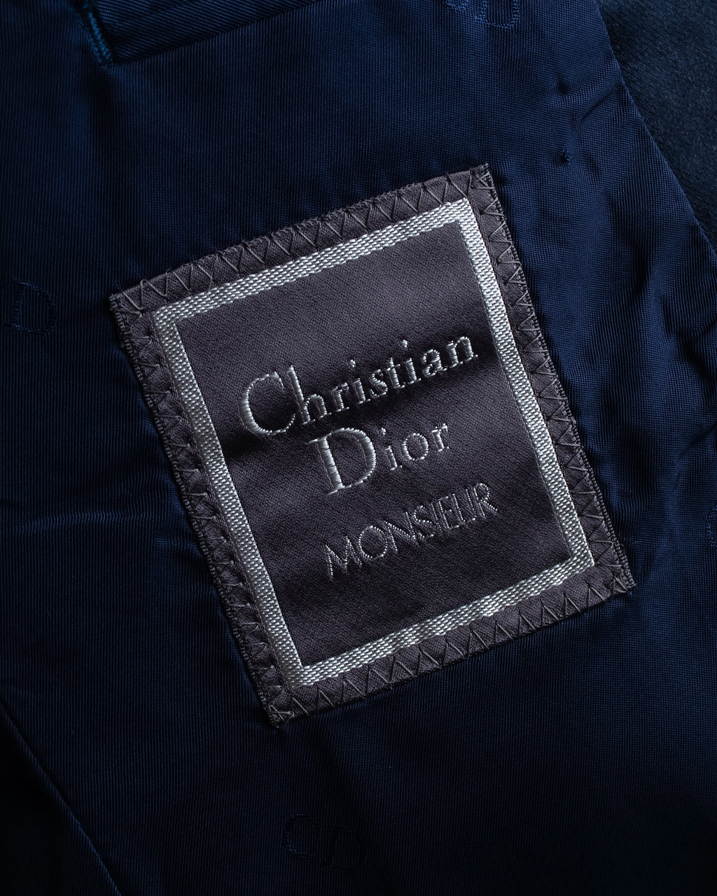 "CHRISTIAN DIOR MONSIEUR" Satin switching design tuxedo dress set up