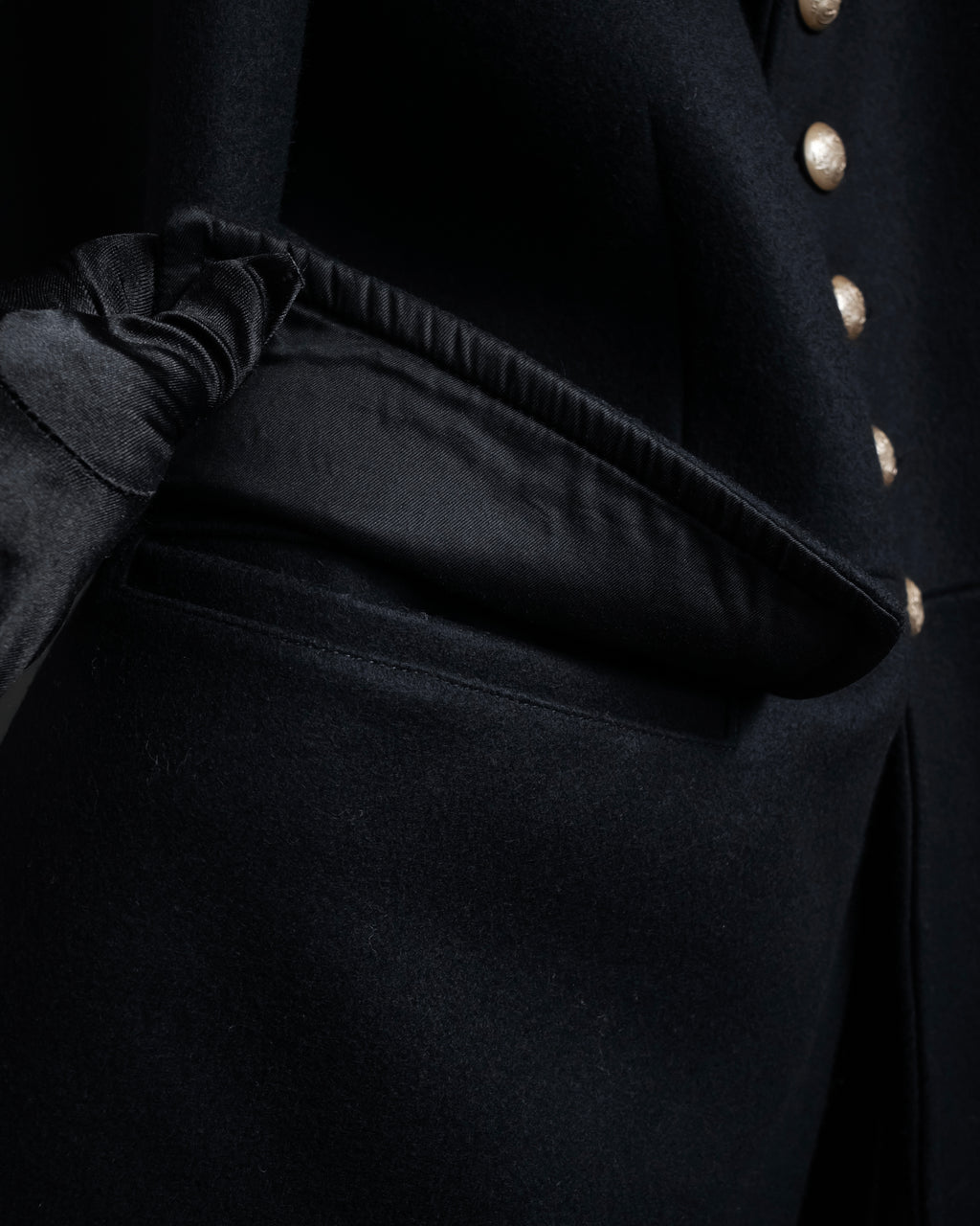 -SPECIAL- "GUCCI" 13'year-14'year Horse riding outfit motif velvet collar jacket