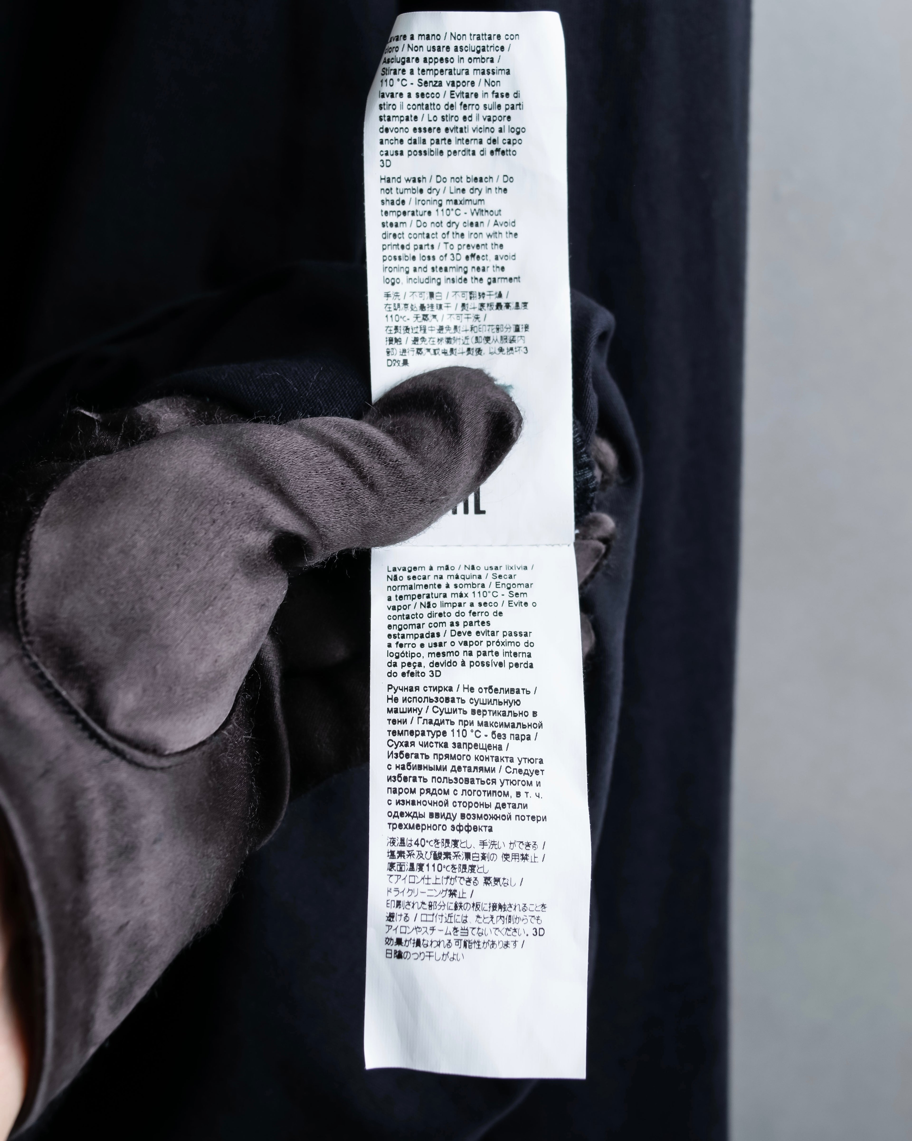 N21 NUMERO VENTUNO Oversized string design tops