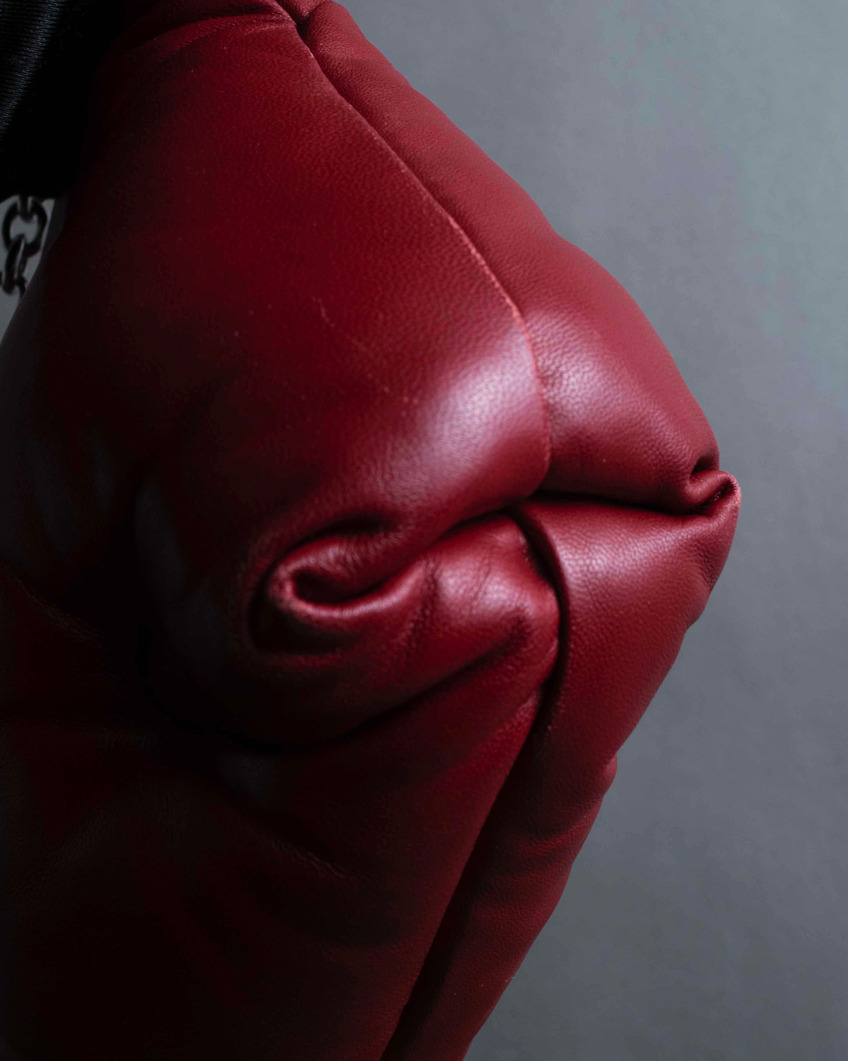 "MAISON MARGIELA" Red color Glam Slam chain shoulder bag