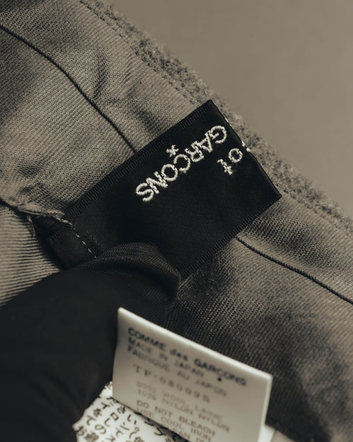 "tricot COMME des GARÇONS" 90's Brushed wool wide trousers