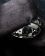 “Georg Jensen” 3 Layered Circle Silver Ring