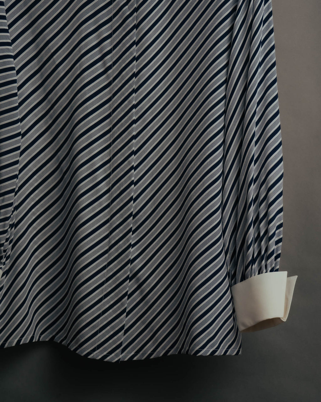 "Christian Dior" 80's-90's Striped silk blouse