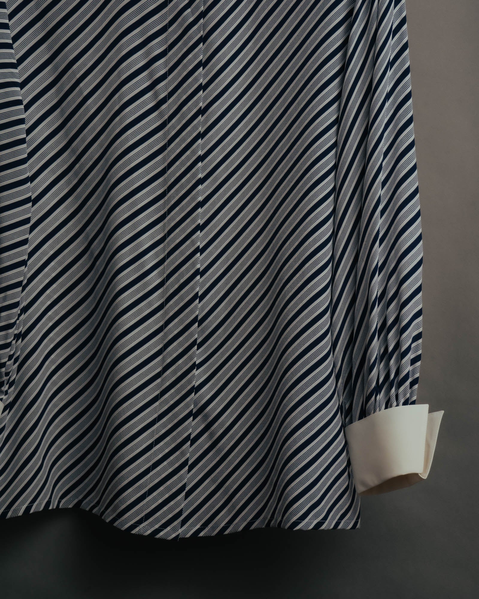 "Christian Dior" 80's-90's Striped silk blouse
