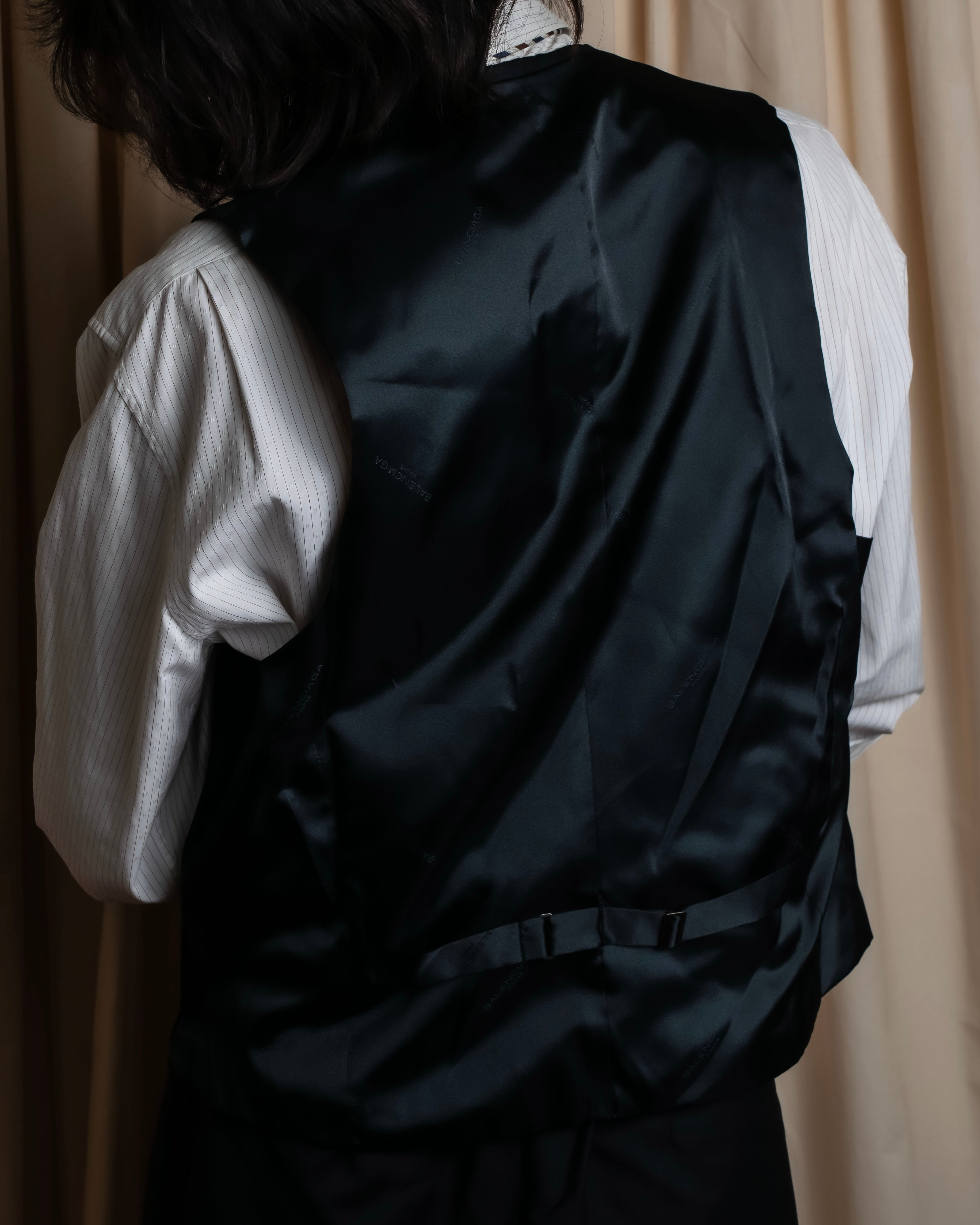 "BALENCIAGA" Taylor & Lodge tailoring wool three-piece set