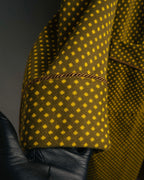-MOOD Vintage Collections- 80’s Geometric pattern knit gown coat