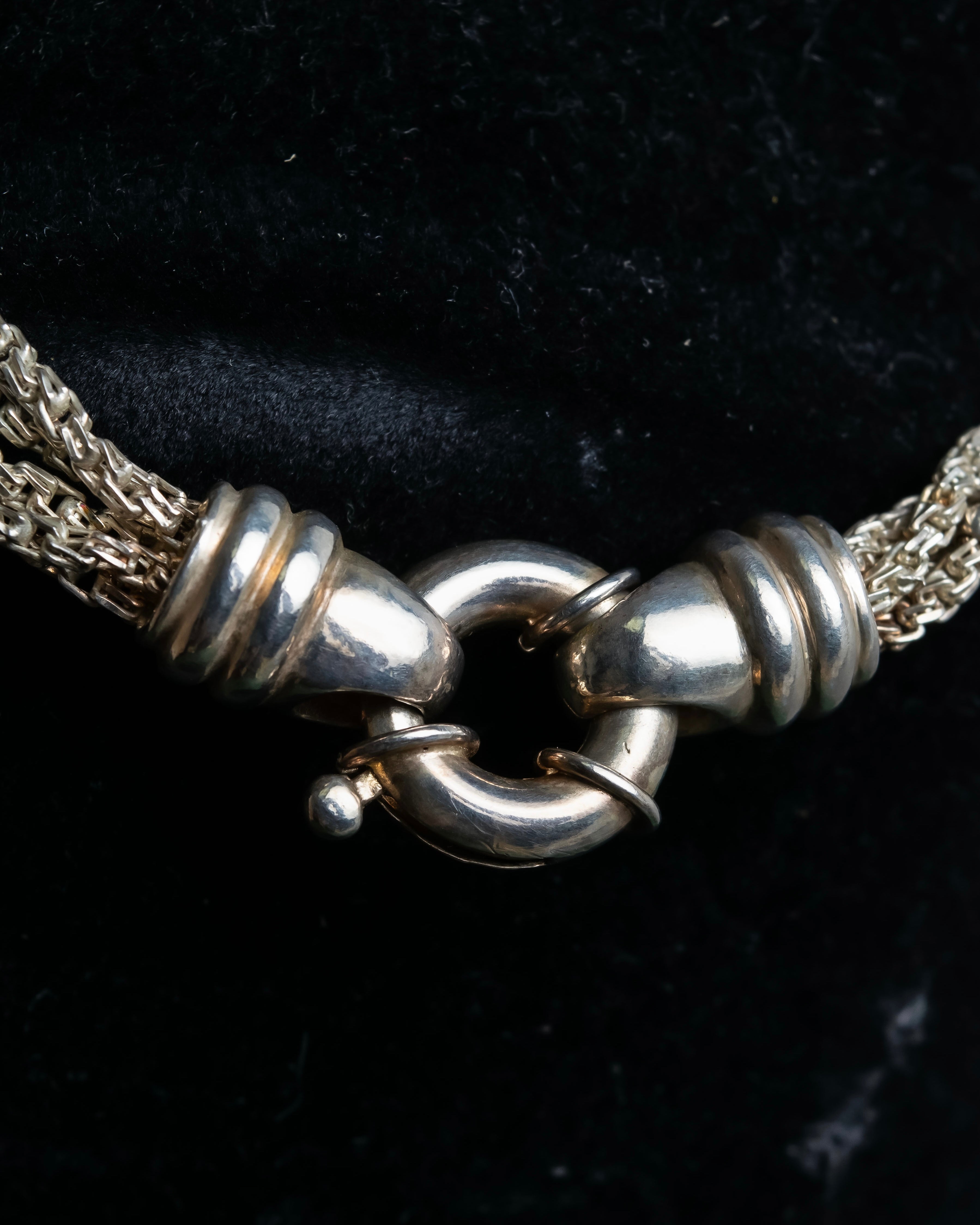 "Folli Follie" Symbolic charm design chain necklace