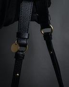 "See by Chloé" Half-moon grommet-detail suede shoulder bag