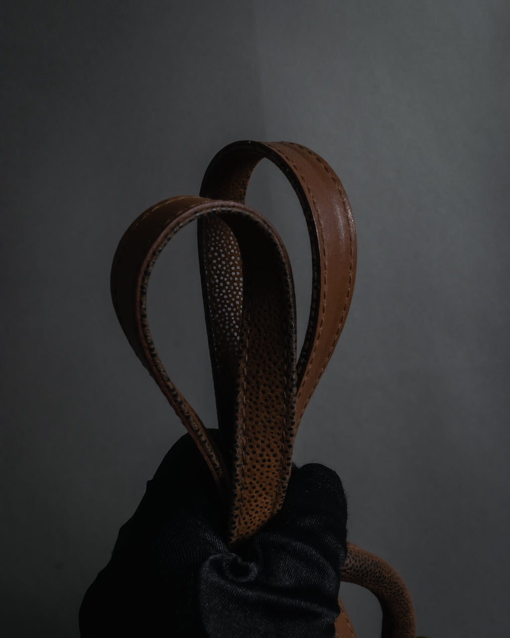 "BURBERRYS" 90’s PVC＆leather 2-way bag