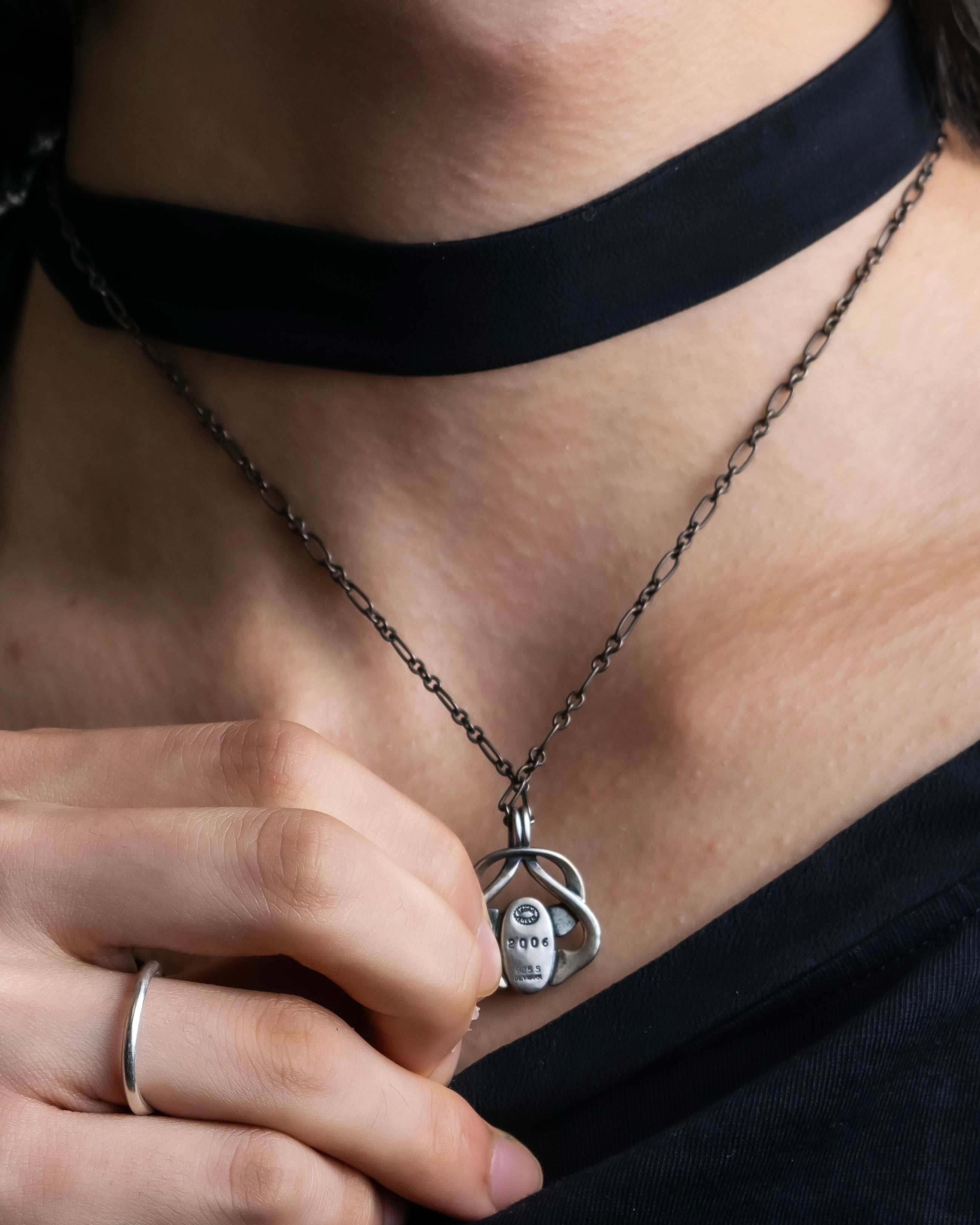 "GEORG JENSEN" Heritage collection silver 925 necklace