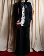 "GIORGIO ARMANI" Small pattern silk necktie