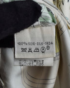 "HERMES" Margiela period Les Étoiles, Stars silk shirt