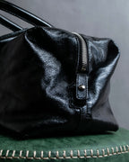 "YVES SAINT LAURENT" Glossy leather easy boston bag