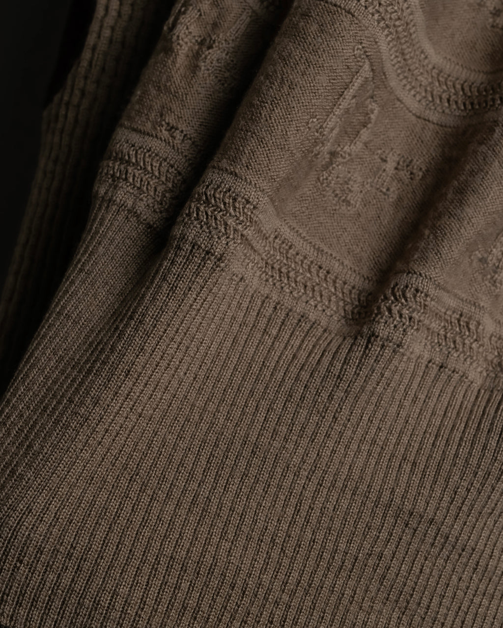 "Christian Dior" John Galliano period elbow patch knit