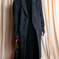 "GIANERANCO FERRE" Angora wool blend long chester coat