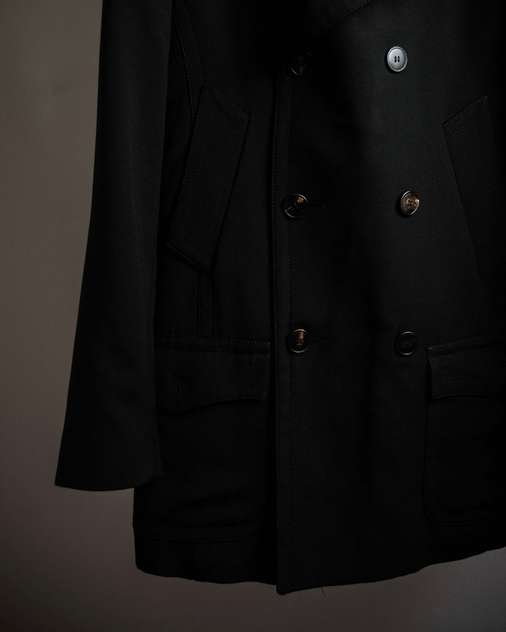 "Dolce & Gabbana" Navy originated Italian tailored pea coat