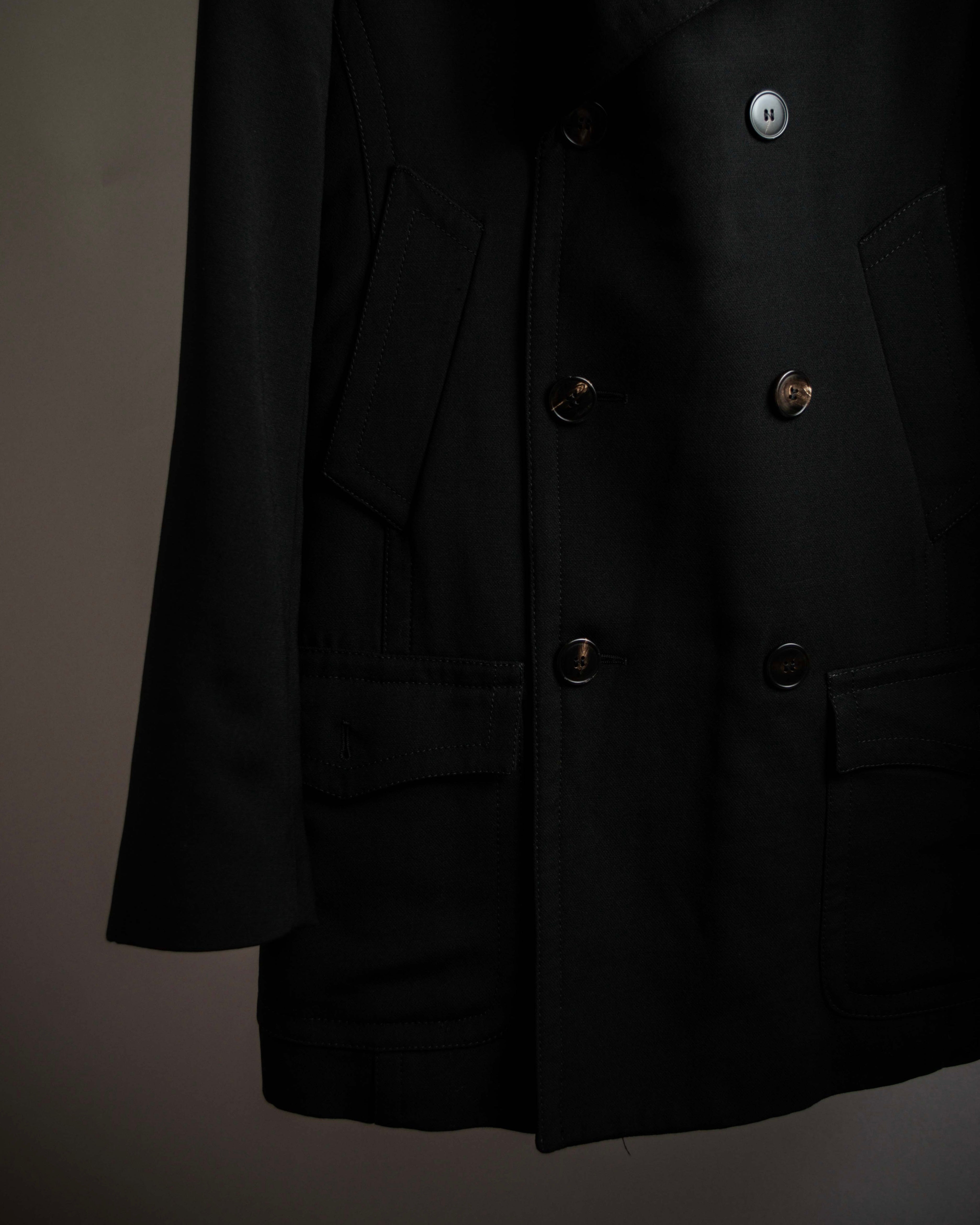 "Dolce & Gabbana" Navy originated Italian tailored pea coat