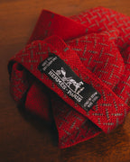 "Hermès" Silk knit scarf tied