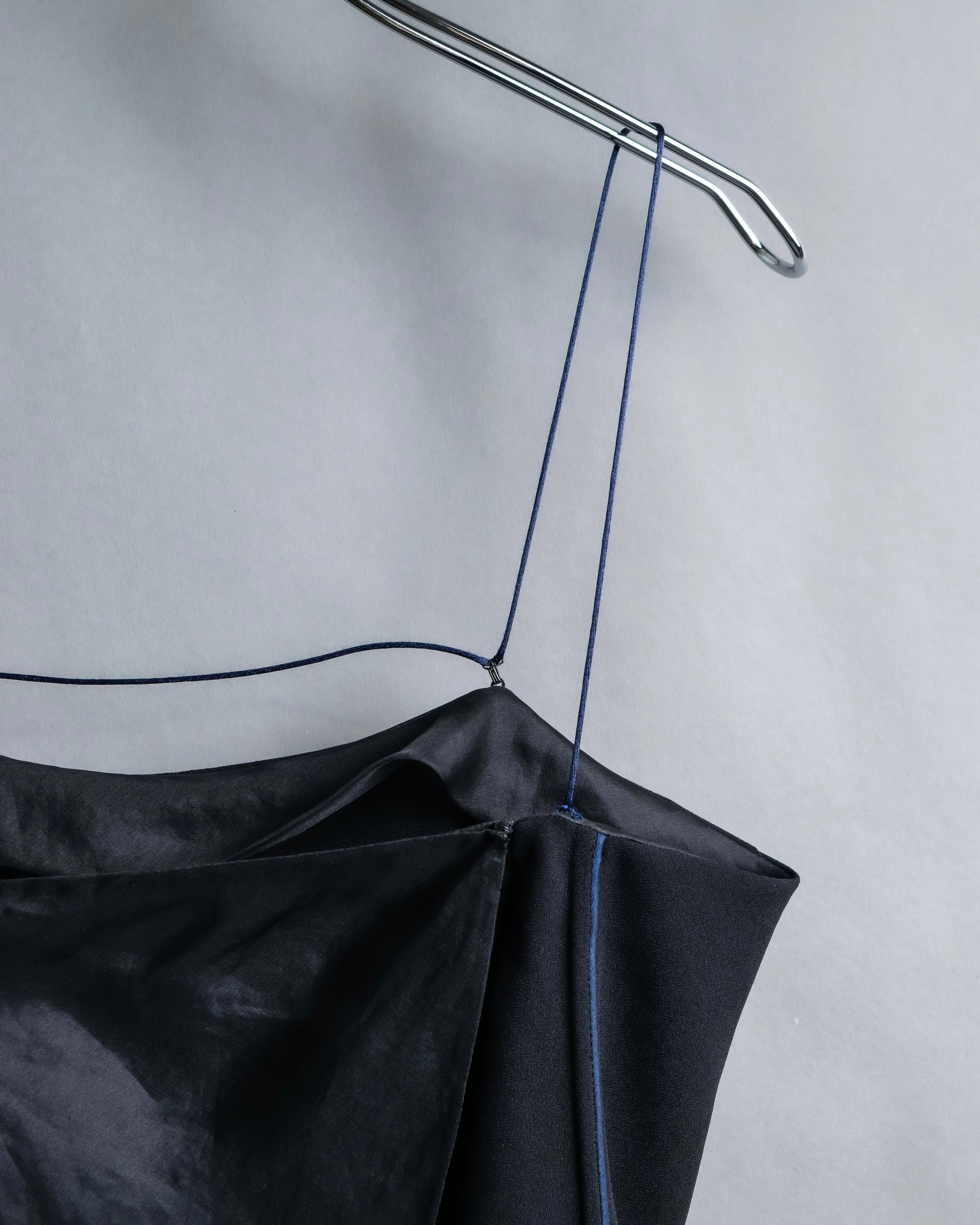 "BALENCIAGA" Piping material switching camisole